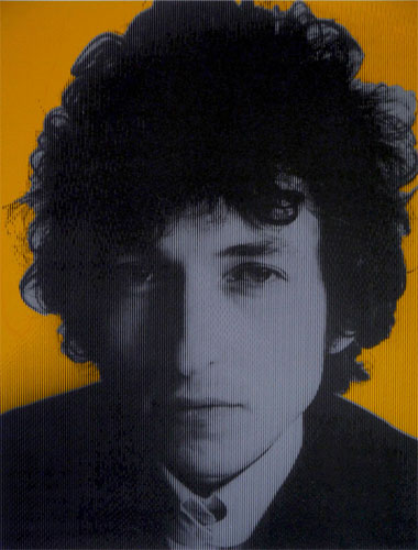 Bob Dylan limited edition pop art prints by David Studwell