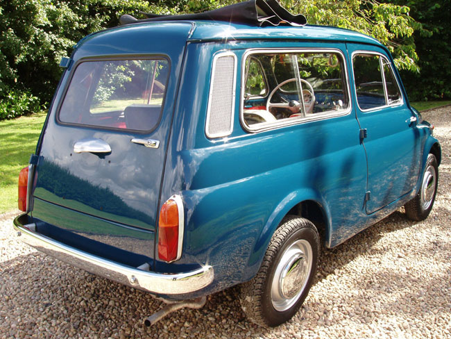 Fully restored 1960s Fiat 500 Giardinara