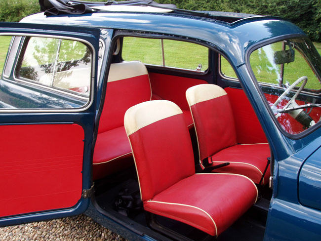 Fully restored 1960s Fiat 500 Giardinara