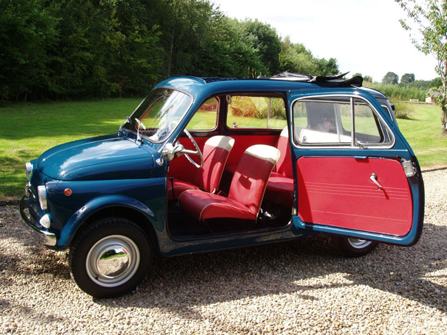 Fully restored 1960s Fiat 500 Giardinara