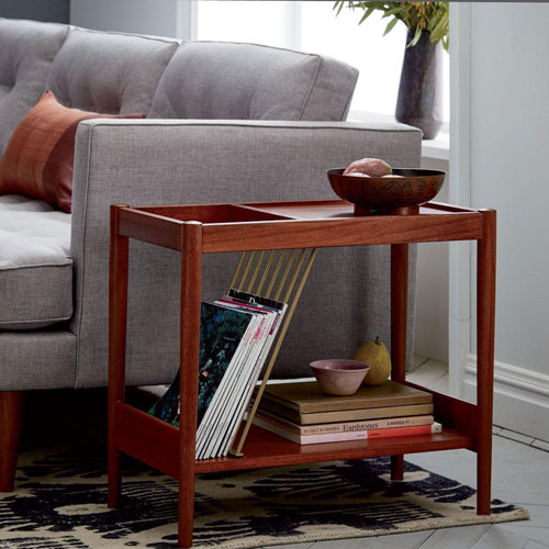 Mid-Century Magazine Side Table at West Elm