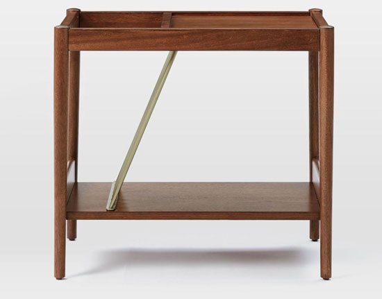 Mid-Century Magazine Side Table at West Elm