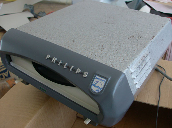 Unused 1960s Phiips Mignon in-car record player