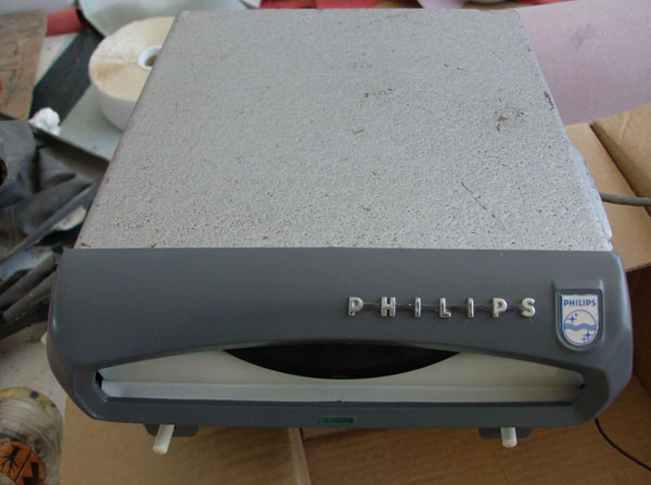 Unused 1960s Phiips Mignon in-car record player