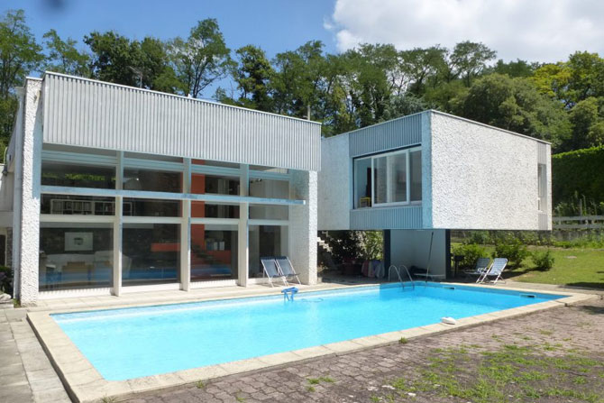 1960s Claude Calmettes-designed modernist property near Valence, France