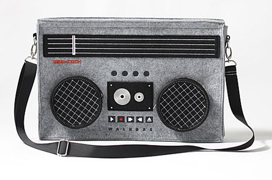 Old school style: The Boombox Bag