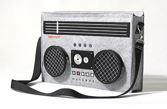 Old school style: The Boombox Bag