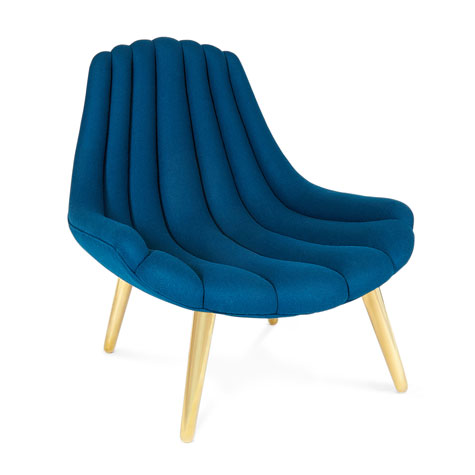 1960s-style Brigitte Lounge Chair by Jonathan Adler