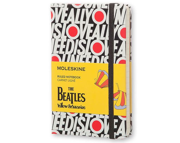 The Beatles limited edition Yellow Submarine notebooks by Moleskine