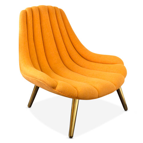1960s-style Brigitte Lounge Chair by Jonathan Adler
