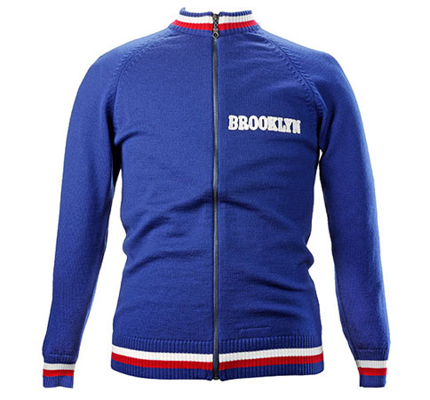 Vintage-style cycling track tops at Magliamo
