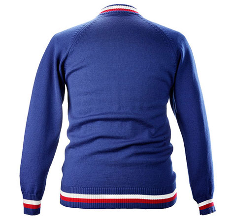 Vintage-style cycling track tops at Magliamo