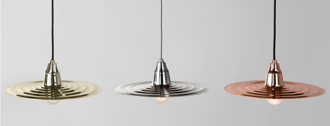 Retro-style Cafe pendant lights at Made