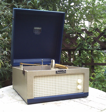 Fully restored 1950s Dansette Major Mk2 record player