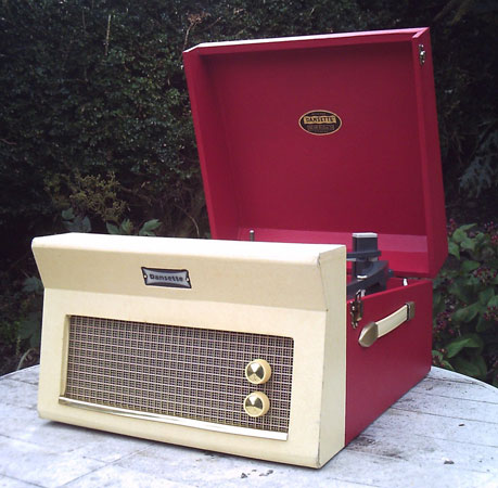 Fully restored 1960s Dansette Major Deluxe 21 record player