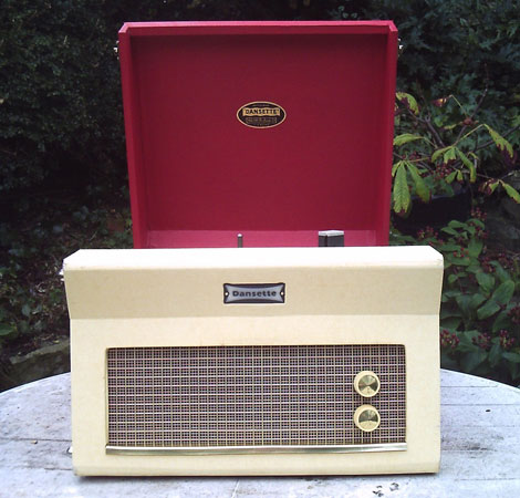 Fully restored 1960s Dansette Major Deluxe 21 record player