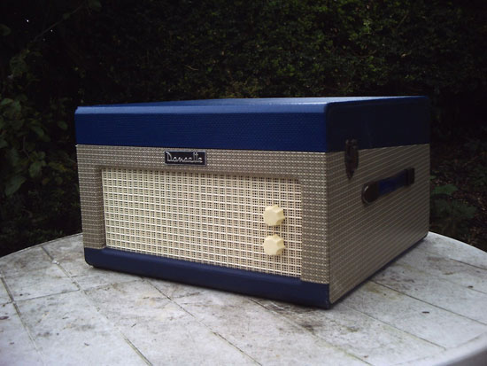 Fully restored 1950s Dansette Major Mk2 record player