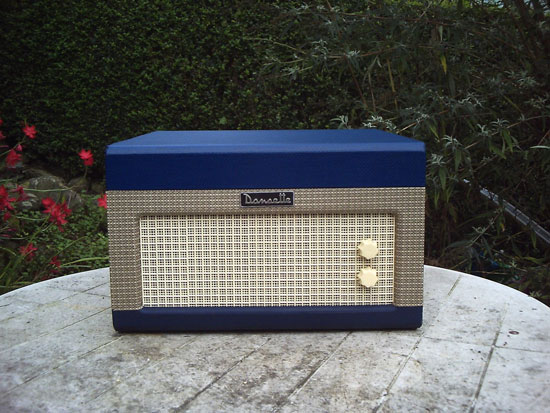 Fully restored 1950s Dansette Major Mk2 record player