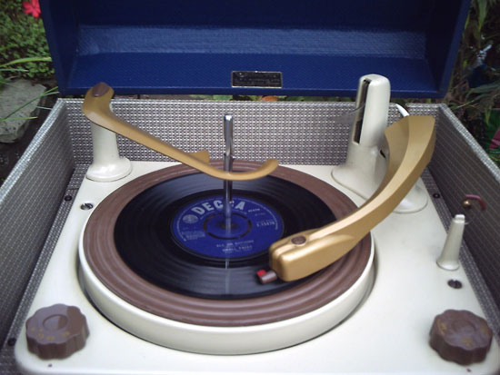 Fully restored 1950s Dansette Major Mk2 record player