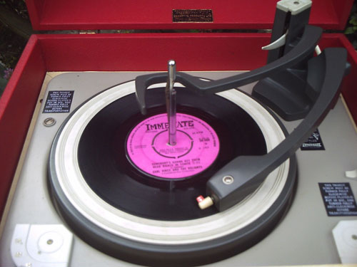 Fully restored 1960s Dansette Major Deluxe 21 record player