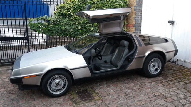 Low mileage 1981 DeLorean DMC-12