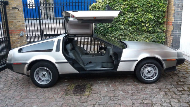 Low mileage 1981 DeLorean DMC-12