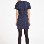 Louche Dree Check Contrast Collar Dress at Joy The Store