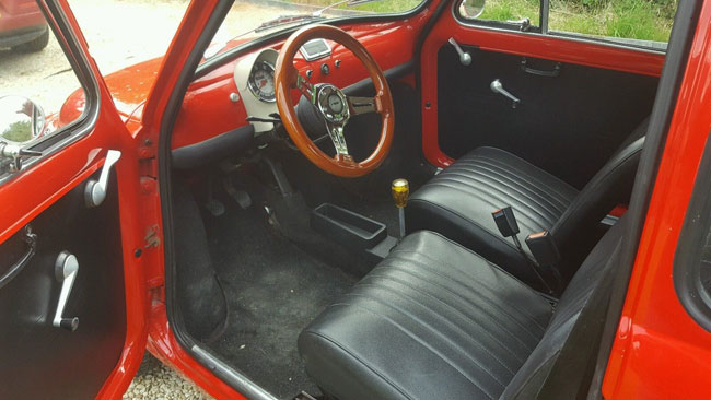 1967 Fiat 500 with upgraded engine