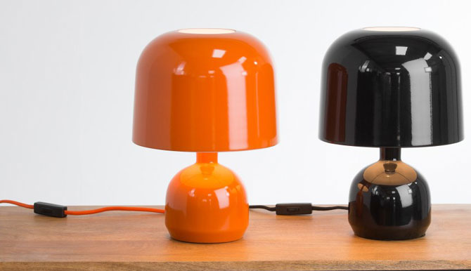 1970s-style Hank table lamp at Made