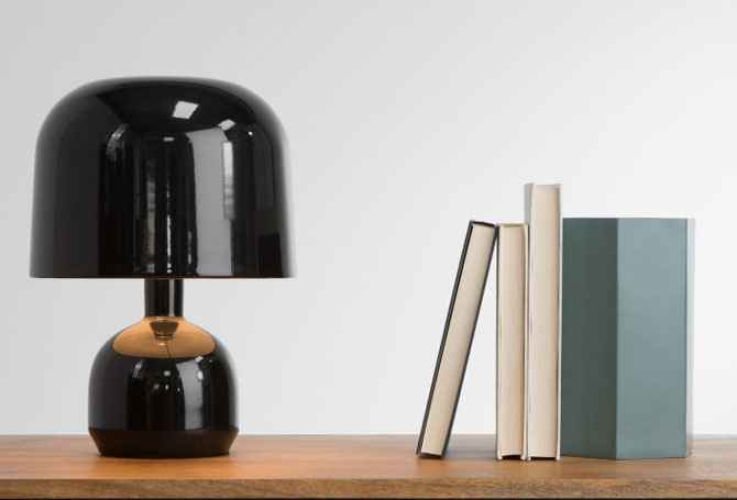 1970s-style Hank table lamp at Made