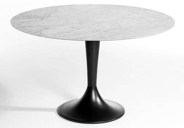 Hisia and Aradan tulip-style retro table range at La Redoute