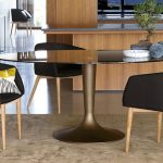 Hisia and Aradan tulip-style retro table range at La Redoute