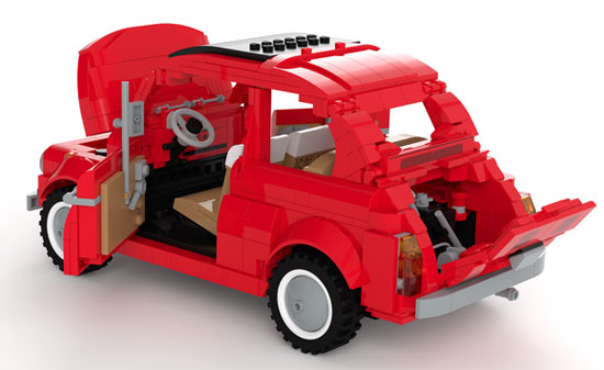 1968 Fiat 500 could be next Lego project