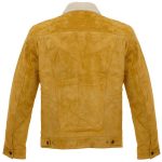 Levi’s vintage-style Type III Trucker Sherpa Jacket in suede