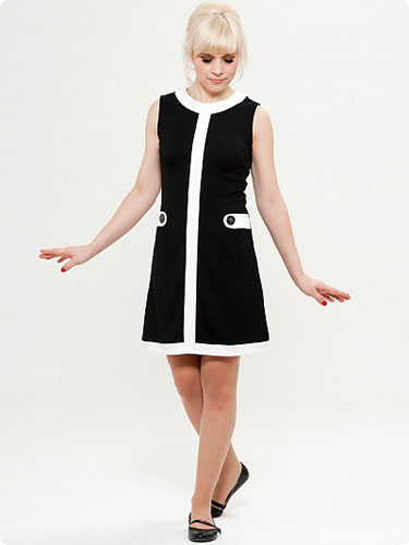 1960s-style Louise Dress by Mademoiselle YeYe
