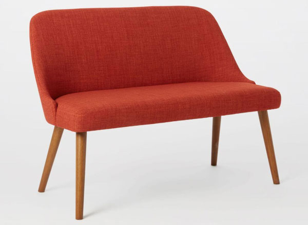 Mid-Century Dining Bench at West Elm