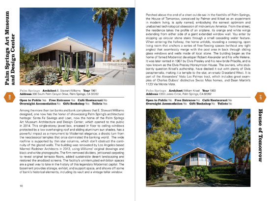 Mid-Century Modern Architecture Travel Guide: West Coast USA (Phaidon)