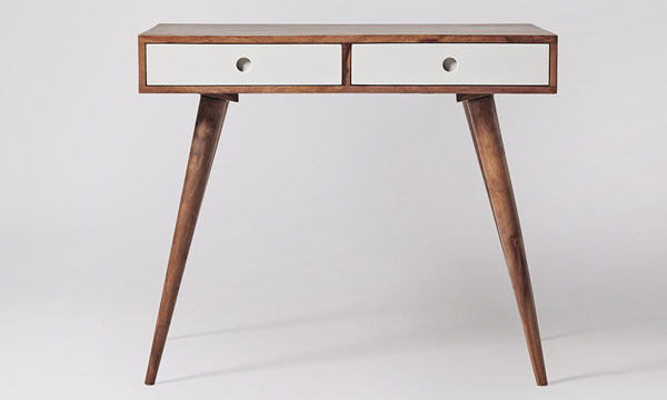 Midcentury-style Otto desk at Swoon Editions