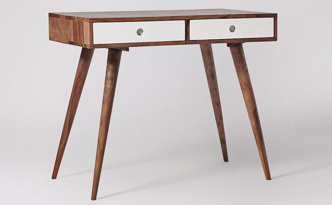 Midcentury-style Otto desk at Swoon Editions