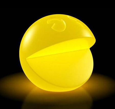 Pacman Sound Chip Lamp