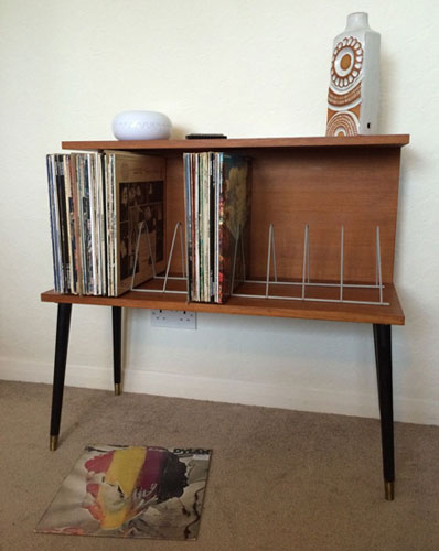 1960s Teak Beaver & Tapley record cabinet and storage unit
