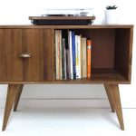 Midcentury-style record storage units by Vintage House Coruna