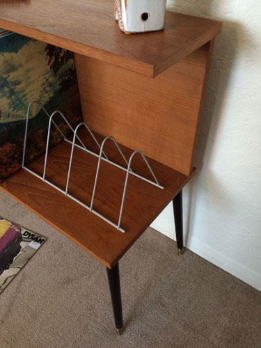 1960s Teak Beaver & Tapley record cabinet and storage unit