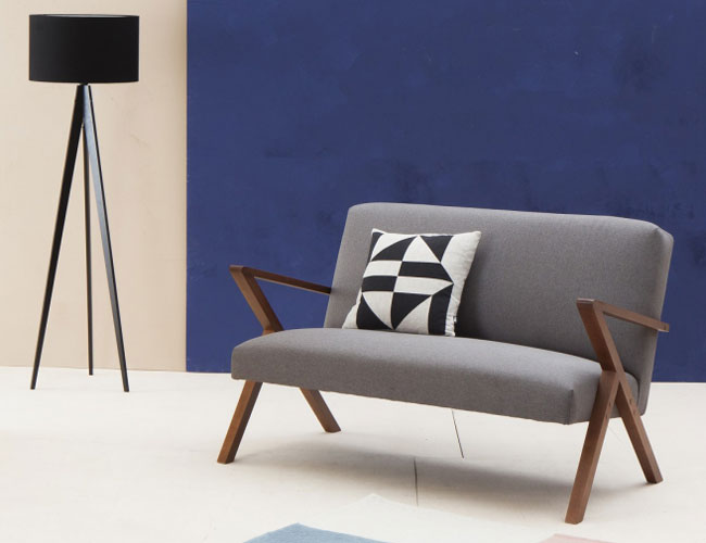 Retrostar midcentury-style sofa by Stenzeit Design