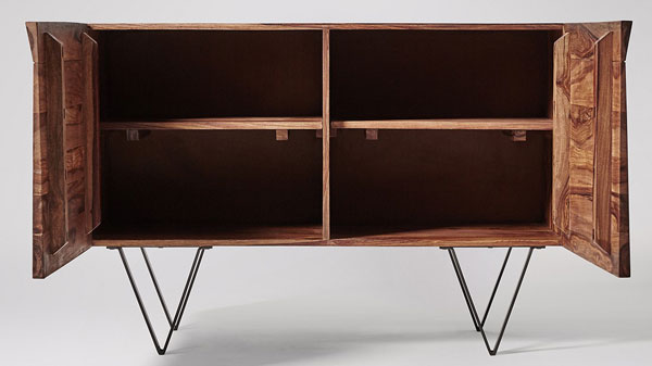 Midcentury-style Russell mini sideboard at Swoon Editions