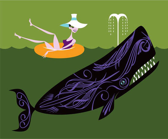 New limited edition Shag print: The Ostentatious Whale