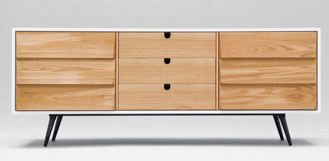 Midcentury-style sideboard by Habitables at Etsy