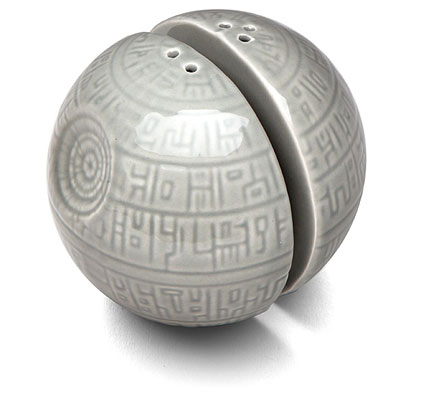 Star Wars Death Star Salt and Pepper Shakers