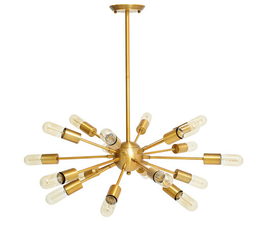 Sticks retro Sputnik-style pendant light at Dwell