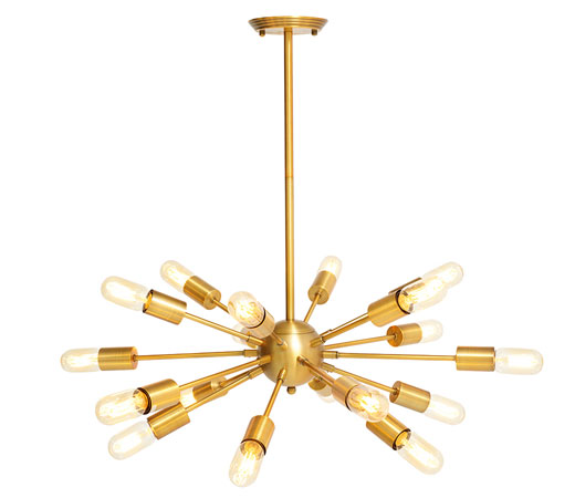 Sticks retro Sputnik-style pendant light at Dwell